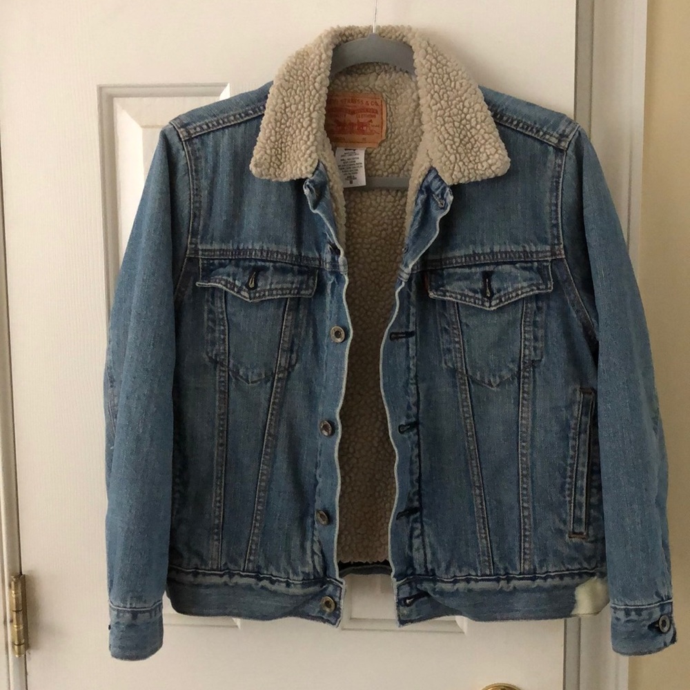 Levi’s Sherpa jean jacket